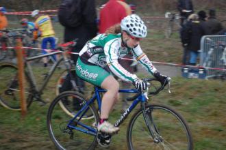 Cyclo-cross Waremme - Clémence Baude