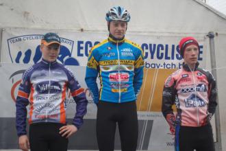 Cyclo-cross Waremme - Le podium