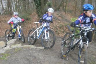 Sur le circuit de cyclo-cross