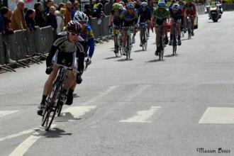 Romain Hubert présent les deux jours dans l'échappée