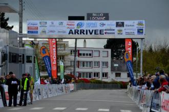 L'arrivée de l'étape finale à Locminé