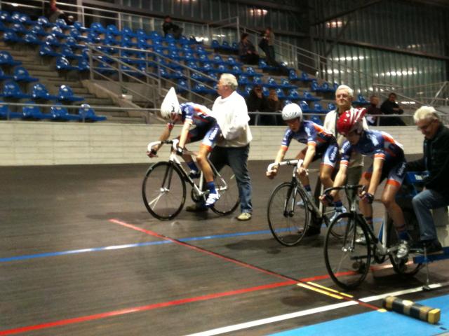 Expérience positive au Championnat de Belgique sur piste