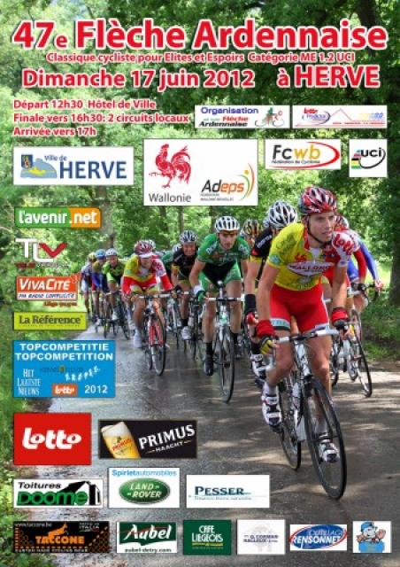 4 de nos coureur sur la Flèche Ardennaise!