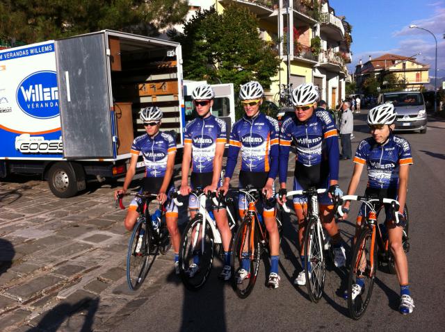 Giro di Basilicata: Hugo De Winter avec les meilleurs!