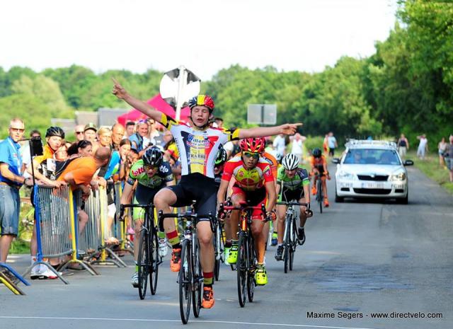 Arnaud De Lie champion de Wallonie à Melen!