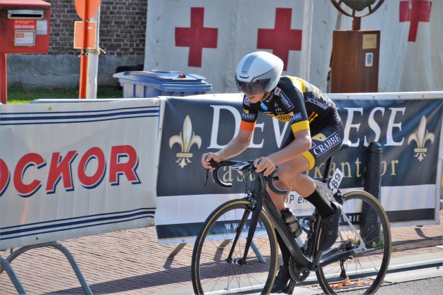 Nos cadets pleins d'audace sur le West Vlaanderen Cycling Tour