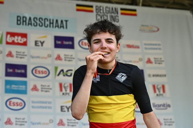 Jarno Widar est Champion de Belgique