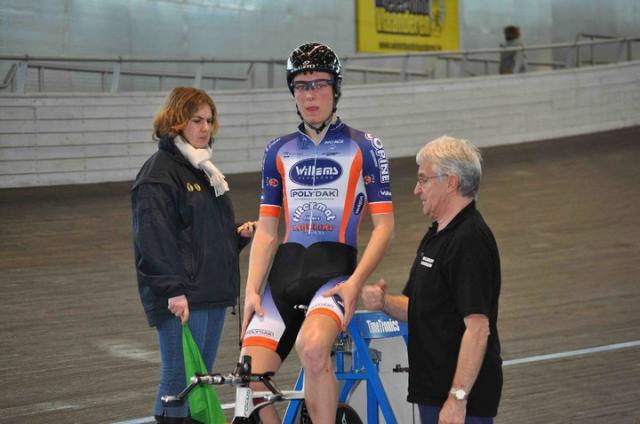 Steve Schoonheyt 5ème du Championnat de Belgique sur piste